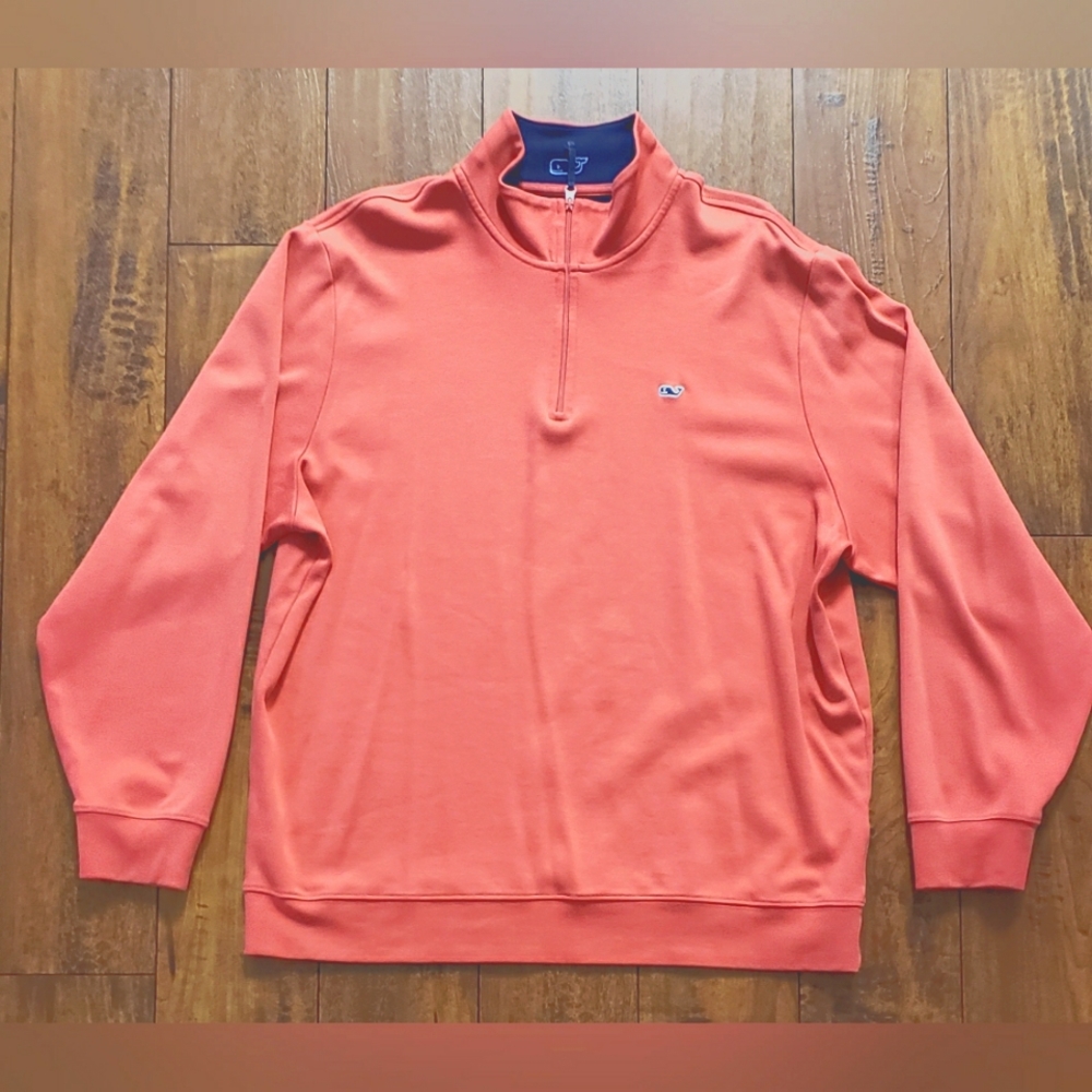 SOLD- Mens XL Vineyard Vines Quarter Zip Pullover